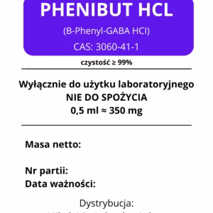 Phenibut HCL (Fenibut, Phenyl-GABA)